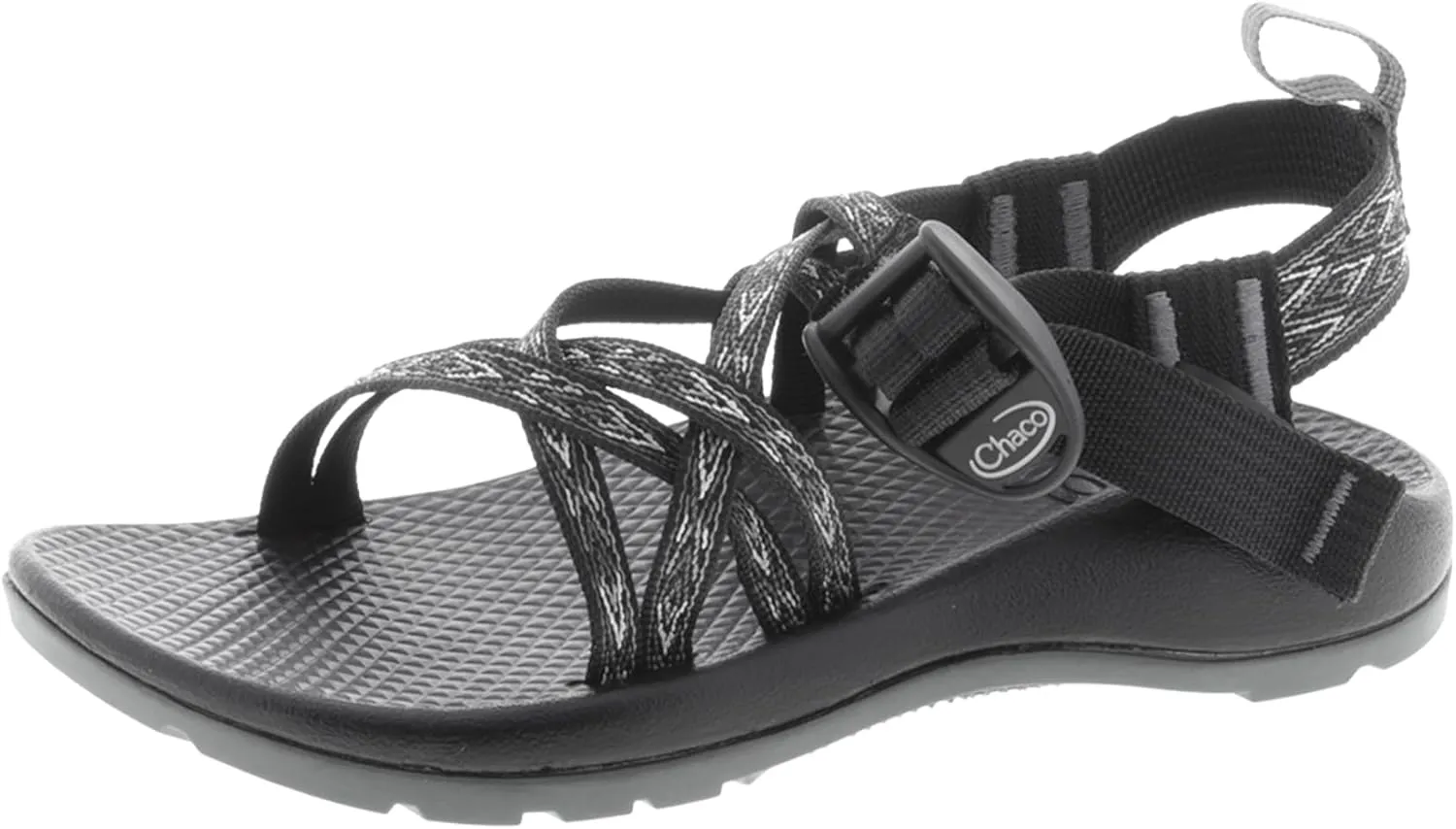 Chaco ZX1 Ecotread Kids Sandal, Summit B/W, 10 US Unisex Big