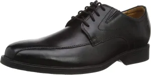 Clarks Mens Whiddon Pace Leather Comfort Insole Derby Shoes