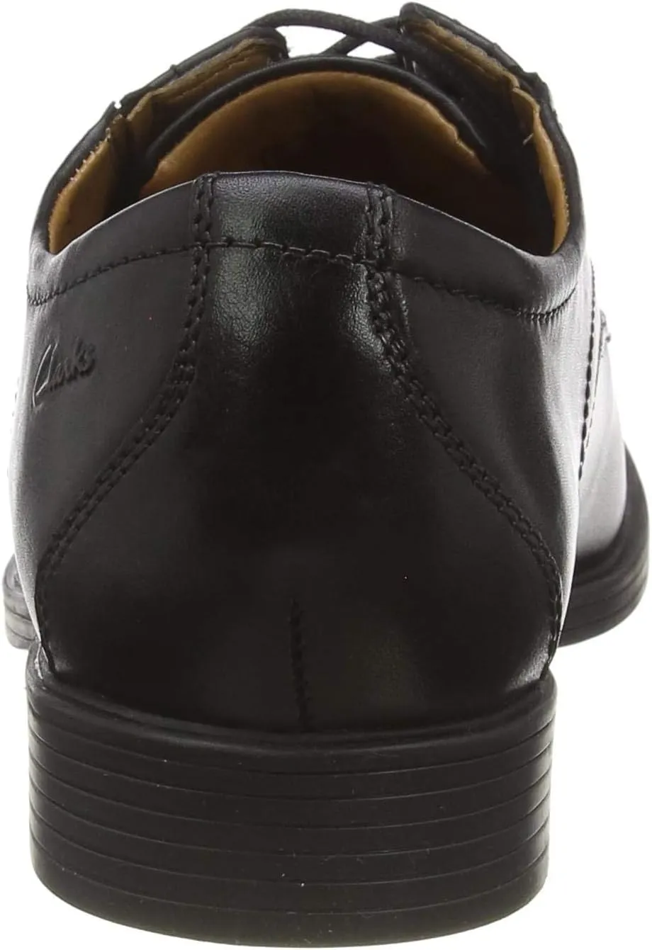 Clarks Mens Whiddon Pace Leather Comfort Insole Derby Shoes