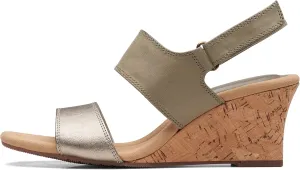 Clarks Women's Kyarra Faye Wedge Sandal