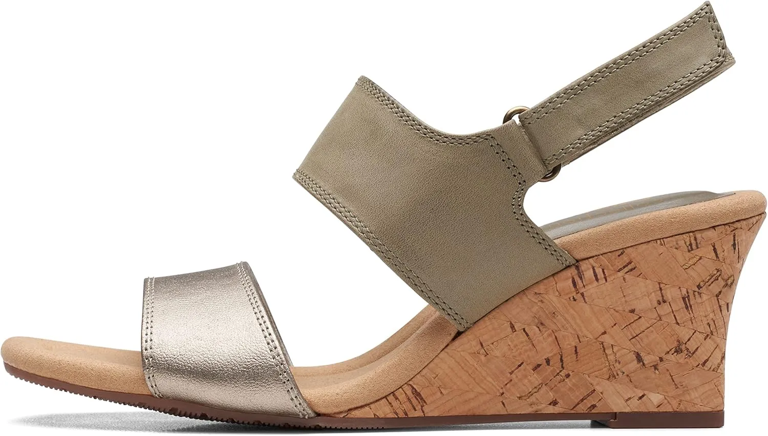 Clarks Women's Kyarra Faye Wedge Sandal