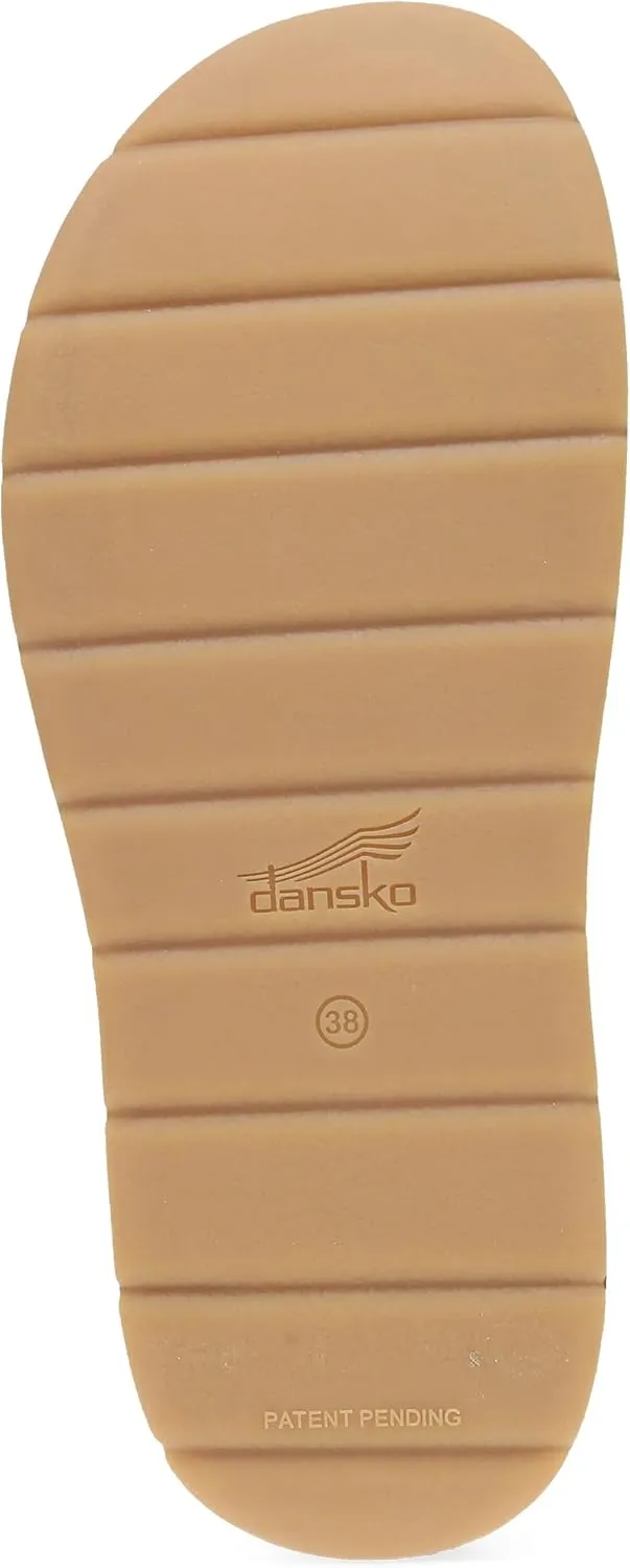 Dansko Bianca Platform Sandal for Women - Memory Foam and Suede Wrapped Footbed for an Extra Plush Comfort and Support