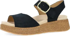 Dansko Bianca Platform Sandal for Women - Memory Foam and Suede Wrapped Footbed for an Extra Plush Comfort and Support
