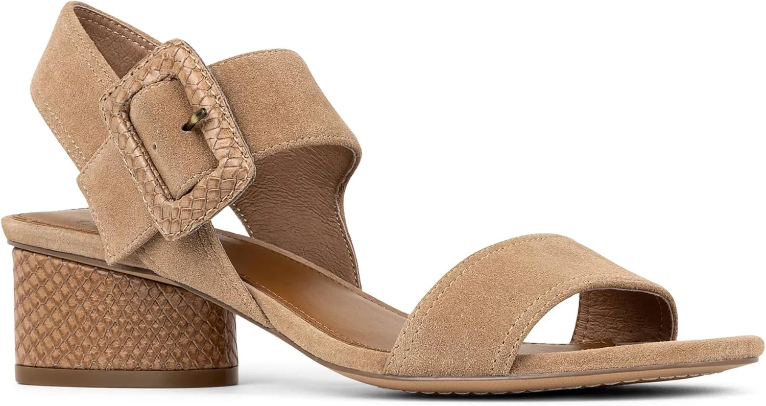 Donald J Pliner Women's Mobie Suede Heeled Sandal