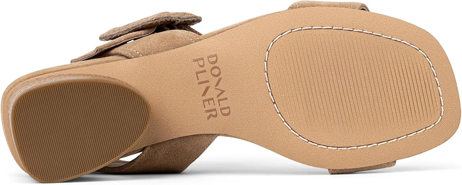 Donald J Pliner Women's Mobie Suede Heeled Sandal