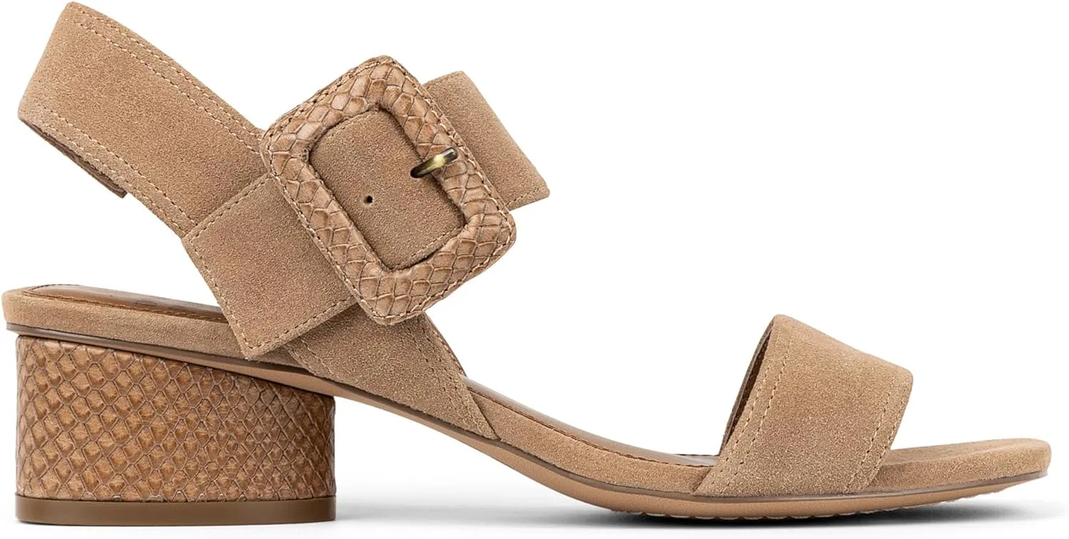 Donald J Pliner Women's Mobie Suede Heeled Sandal