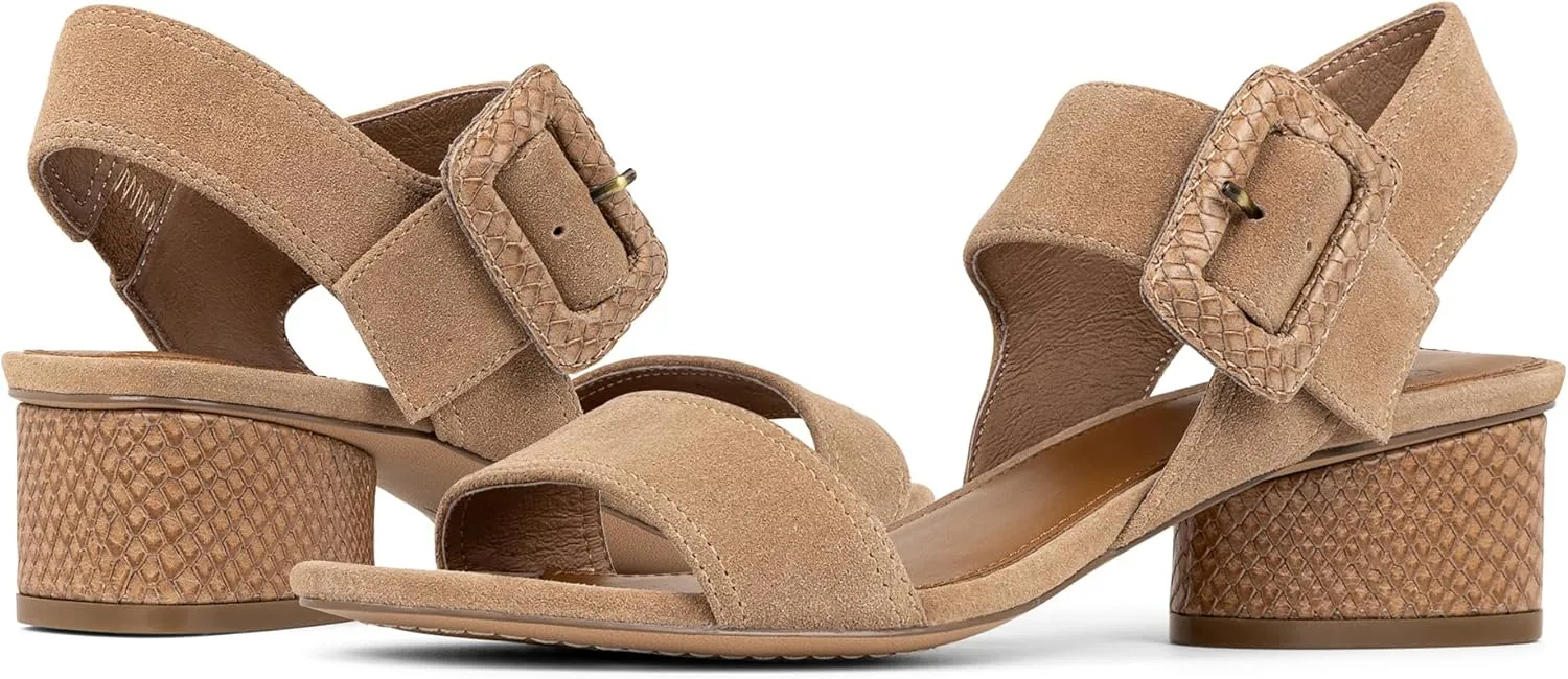 Donald J Pliner Women's Mobie Suede Heeled Sandal