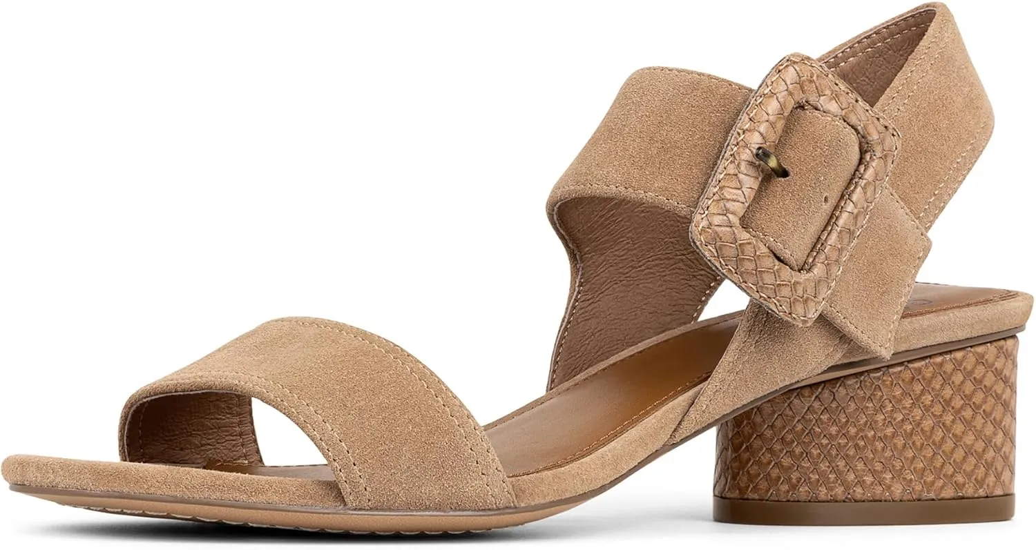 Donald J Pliner Women's Mobie Suede Heeled Sandal