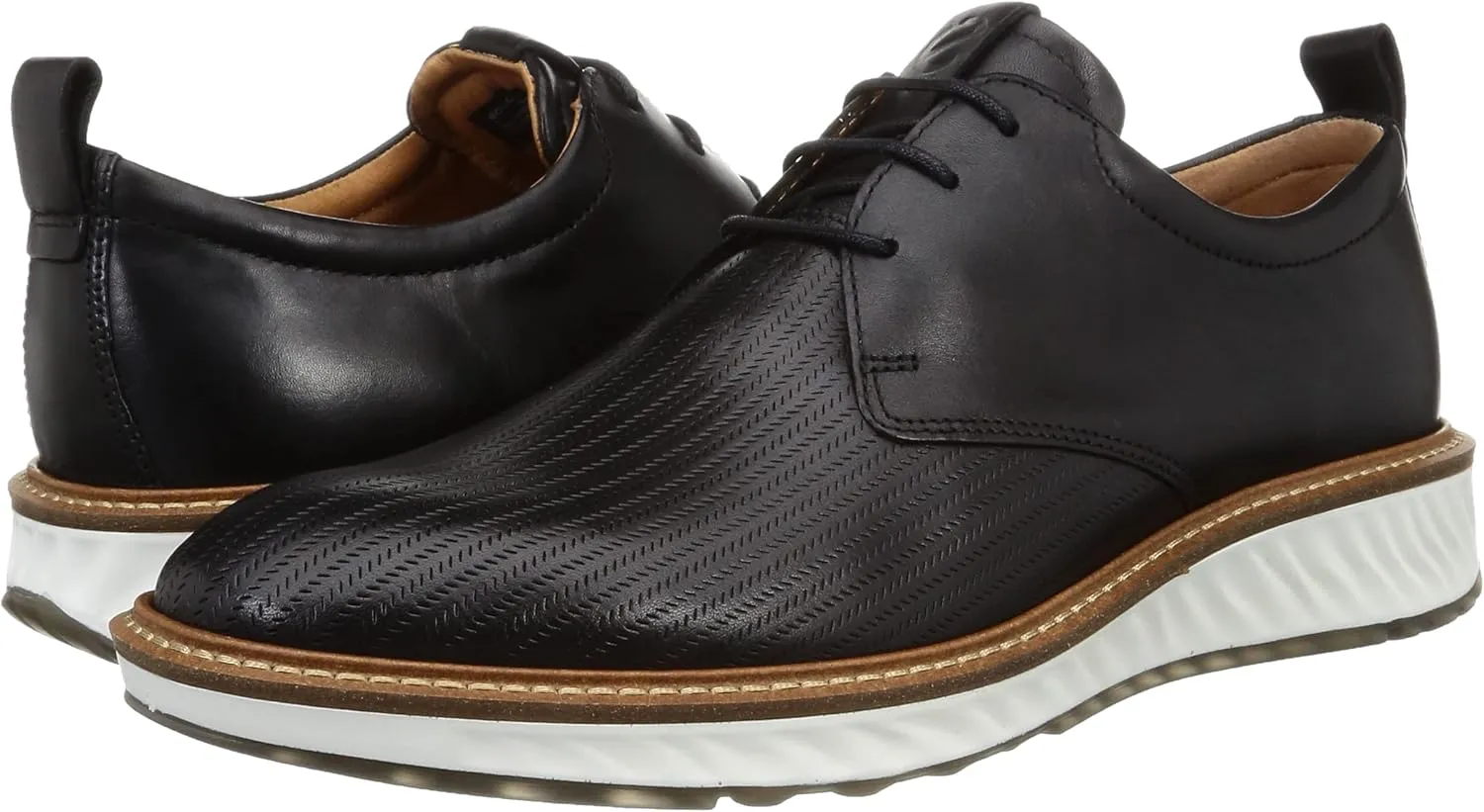 ECCO Men's St.1 Hybrid 2.0 Perf Toe Tie Oxford
