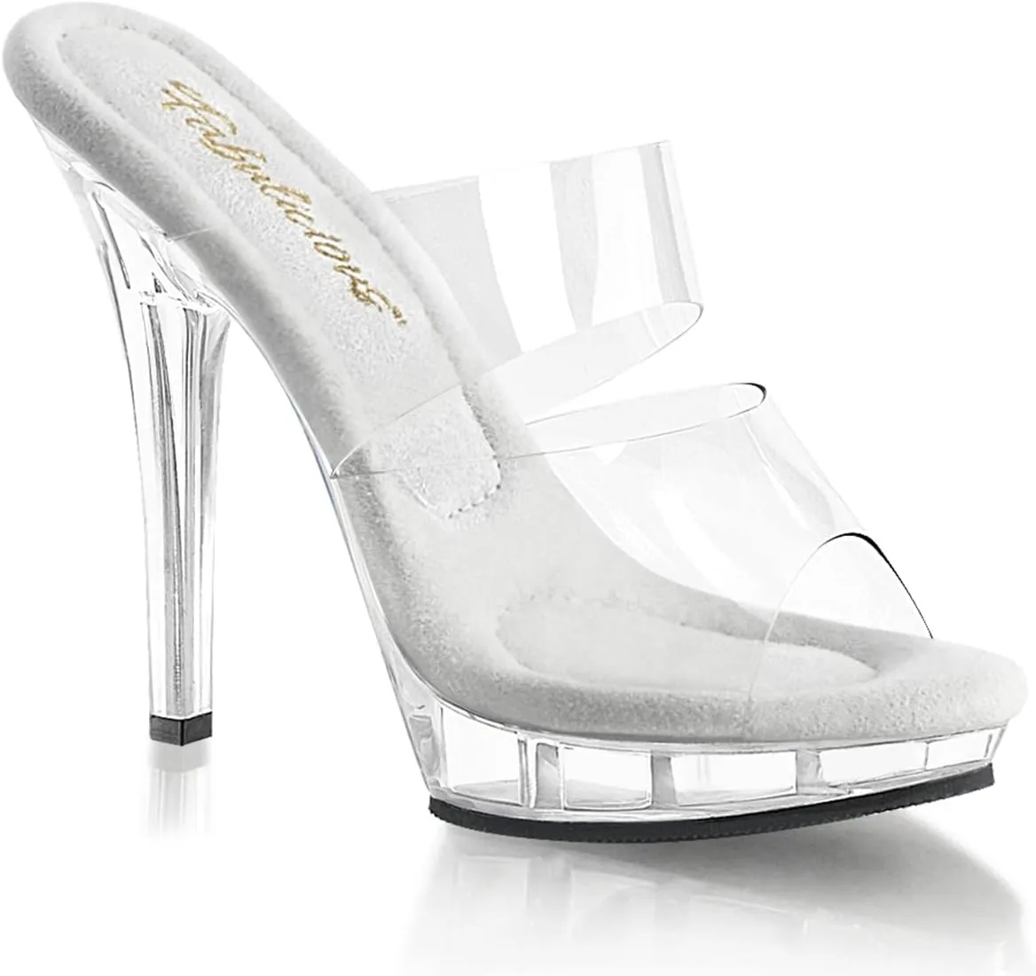 Fabulicious Women's Lip-102 Slide Sandal