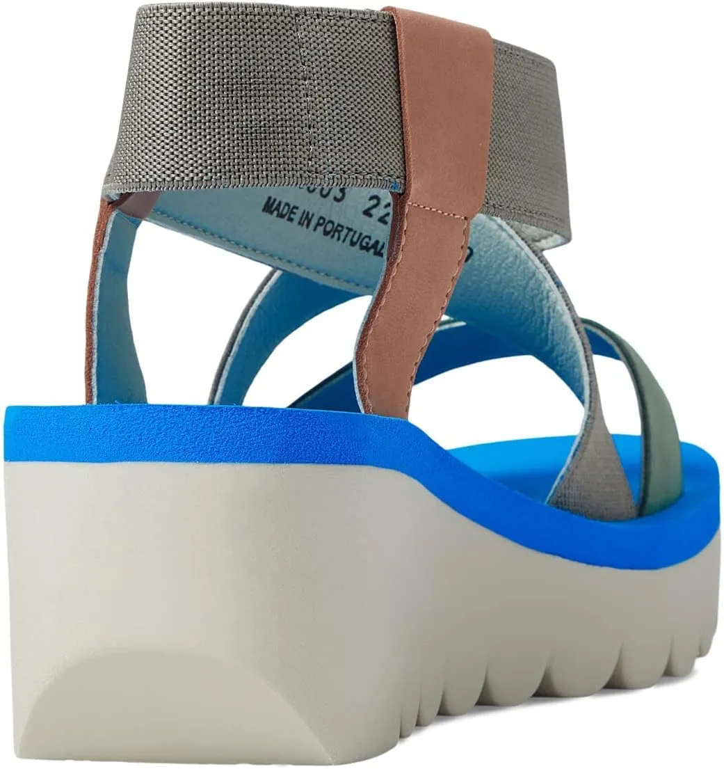 FLY London Women's Ankle-Strap Sandal, 35,36,37,38,39,40,41,42 M Womens Adult