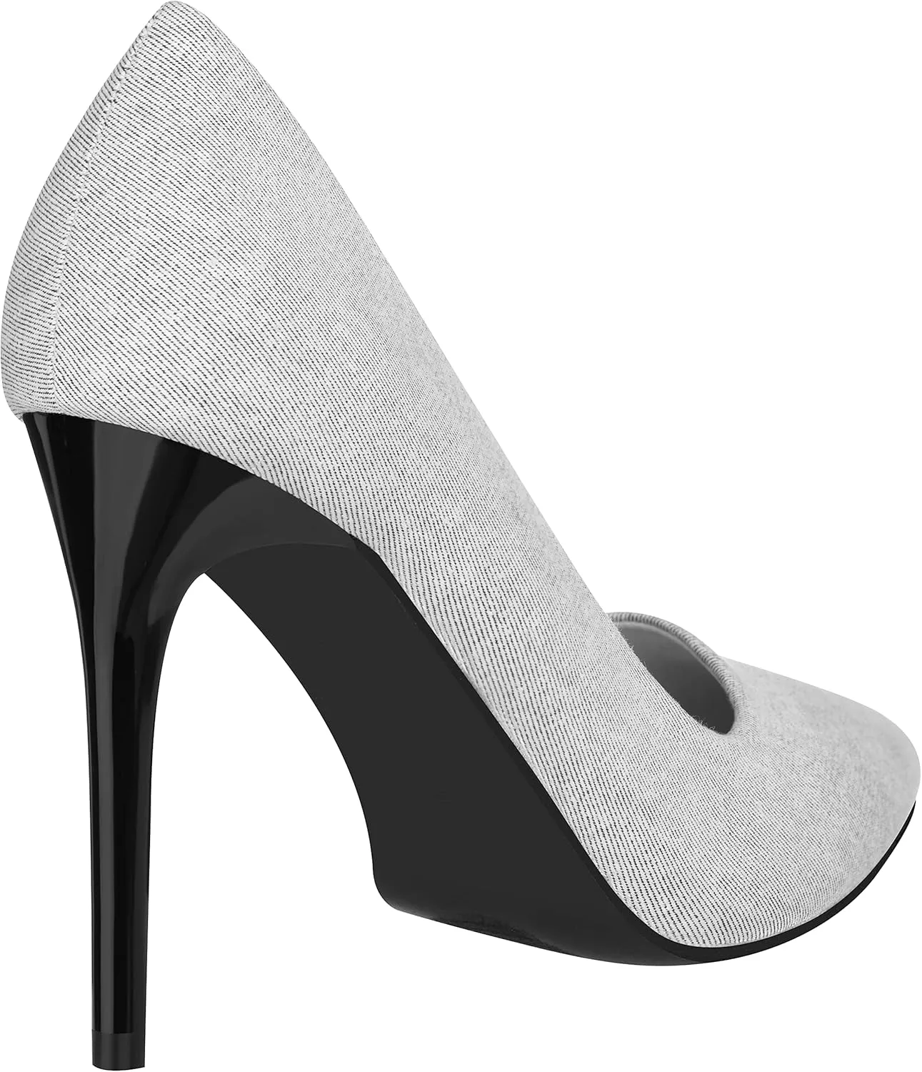 ILLUDE Women's High Heel Pumps Stiletto Heels Pointed Toe Pumps Shoes - Nancy