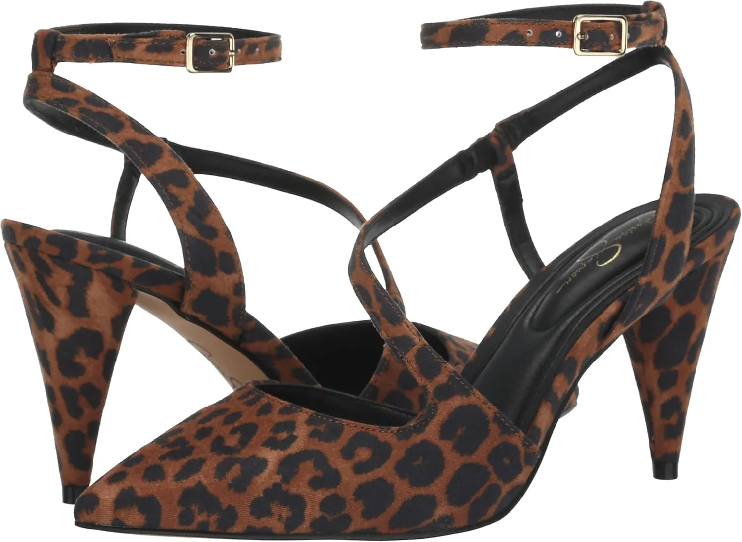 Jessica Simpson Women's Maggie Ankle Strap High Heel Pump