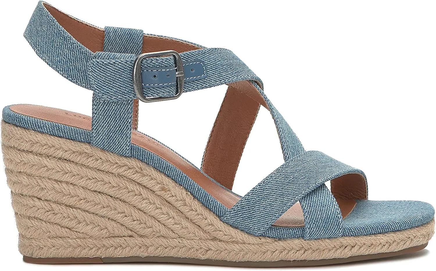 Lucky Brand Women's Mytila Espadrille Wedge Sandal