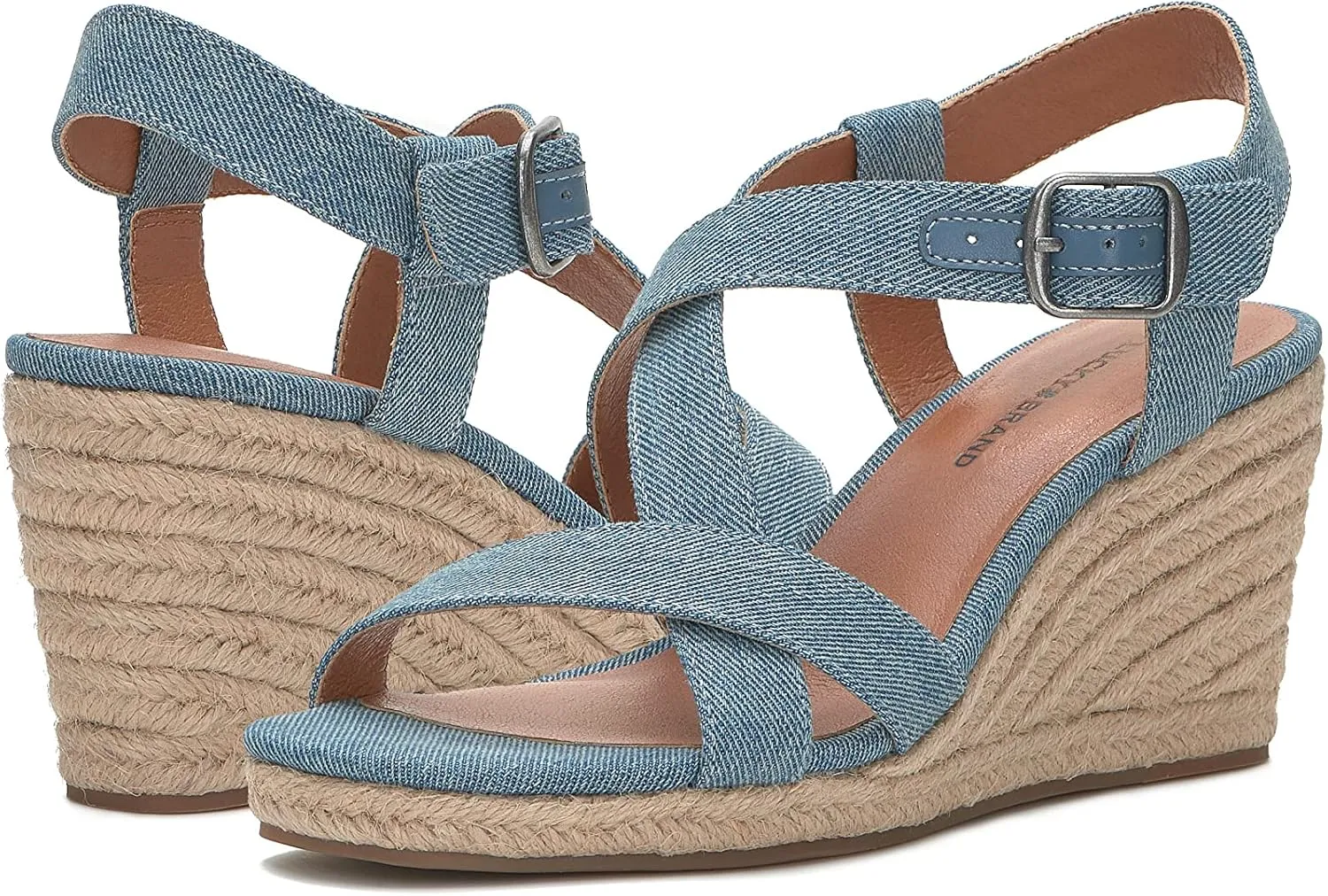 Lucky Brand Women's Mytila Espadrille Wedge Sandal