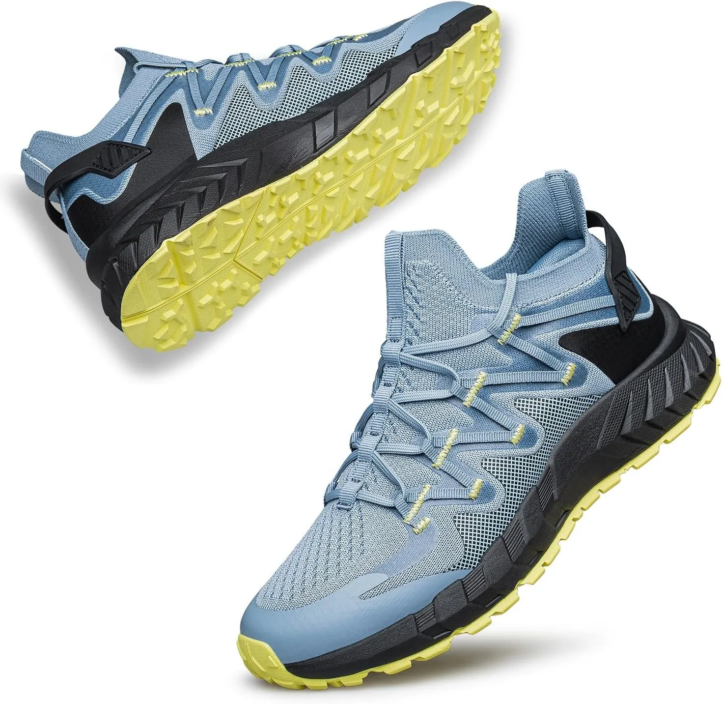 Men's Walking Shoes Hands Free Slip On Sneaker Strap Running Tennis Shoes for Flat Feet Plantar Fasciitis Workout Shoes