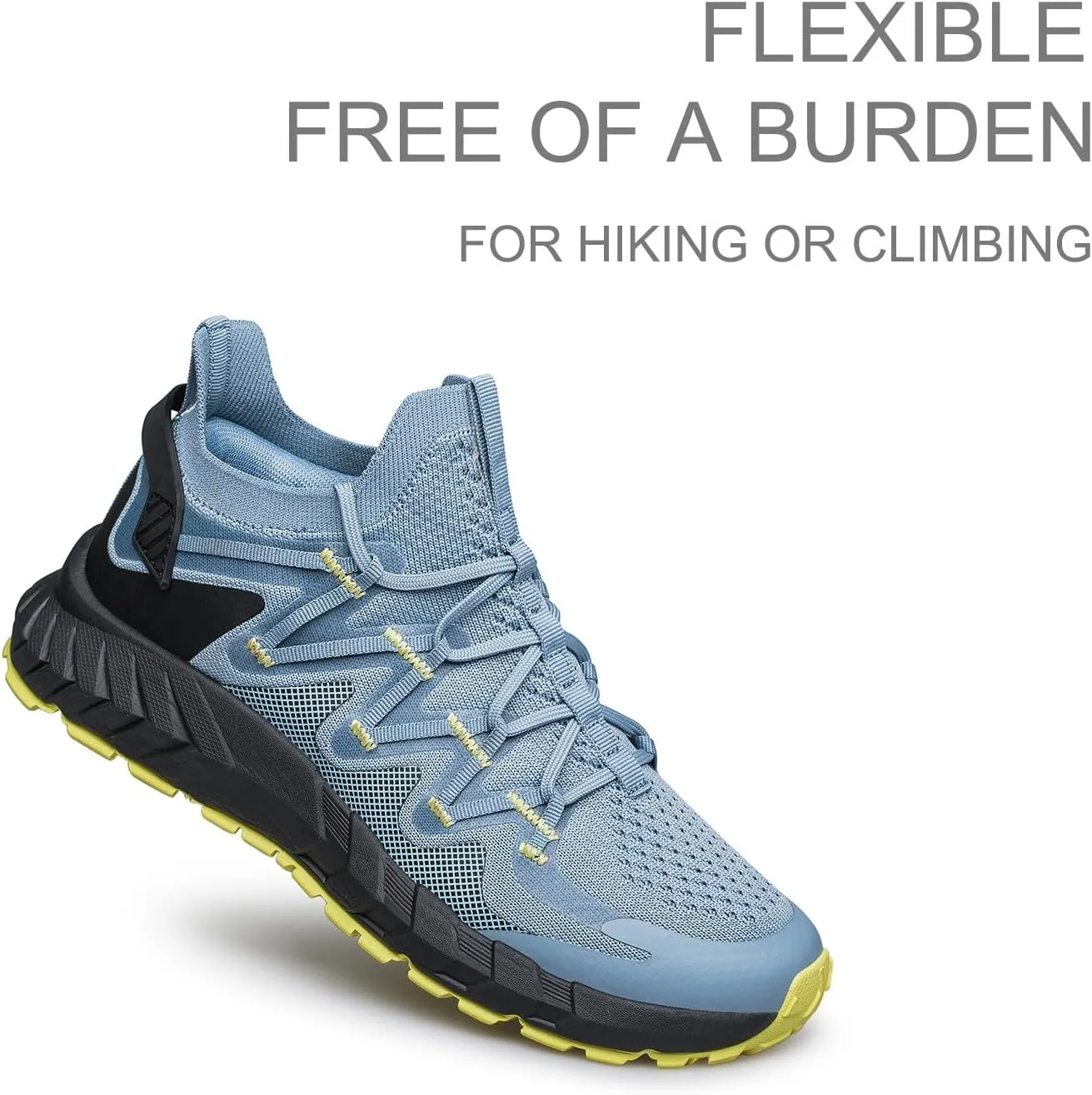 Men's Walking Shoes Hands Free Slip On Sneaker Strap Running Tennis Shoes for Flat Feet Plantar Fasciitis Workout Shoes