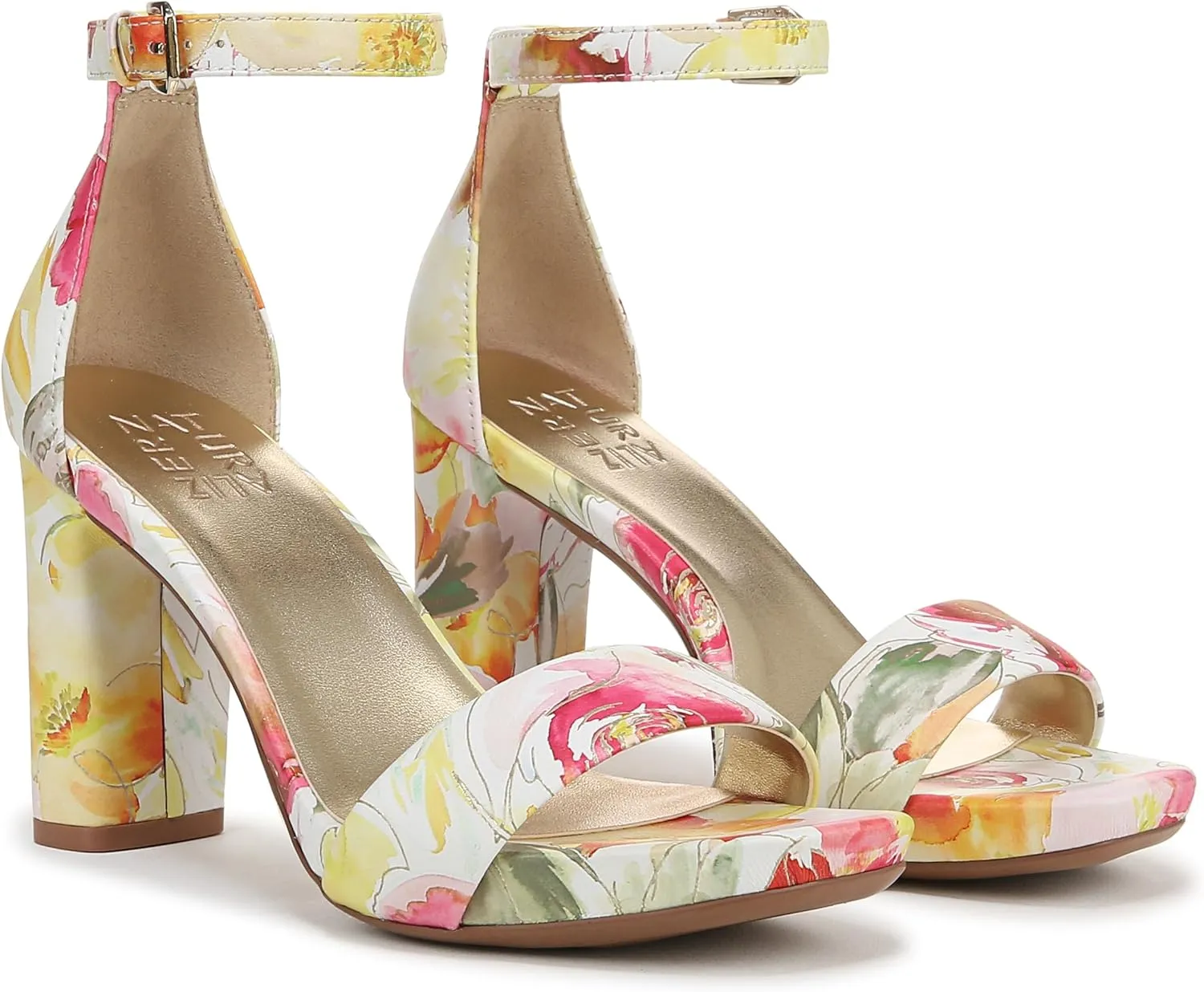 Naturalizer Women's Joy Ankle Strap Heeled Dress Sandal