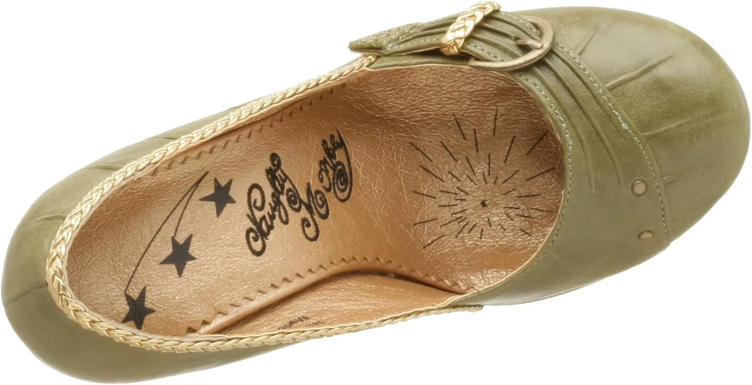 Naughty Monkey Women's Perky Pump with Buckle