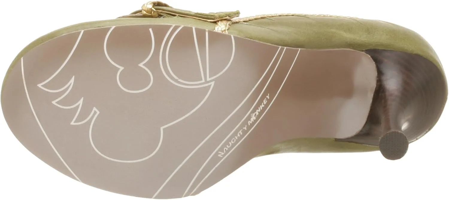 Naughty Monkey Women's Perky Pump with Buckle