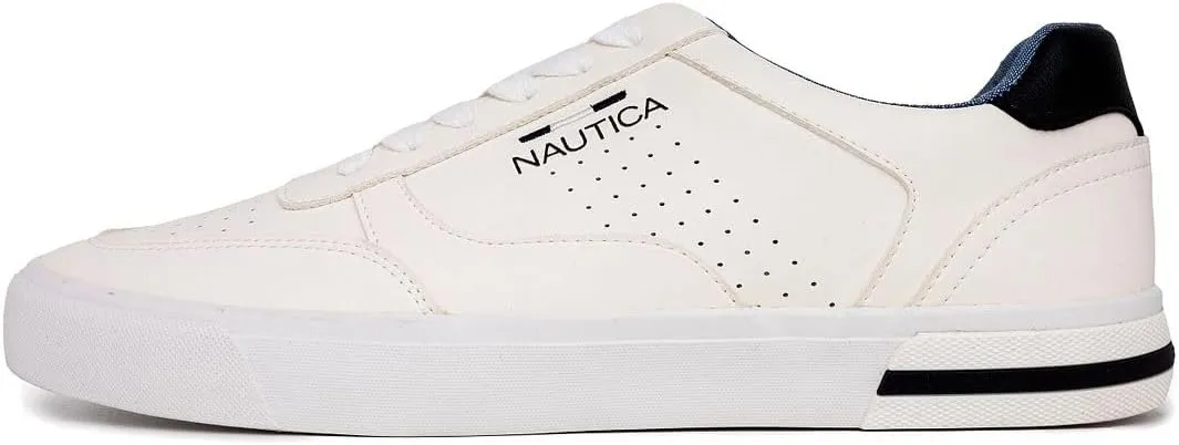 Nautica Men's Casual Shoe, Classic Lace-Up Low Top Loafer, Fashion Sneaker - in Medium & Wide Width Sizes