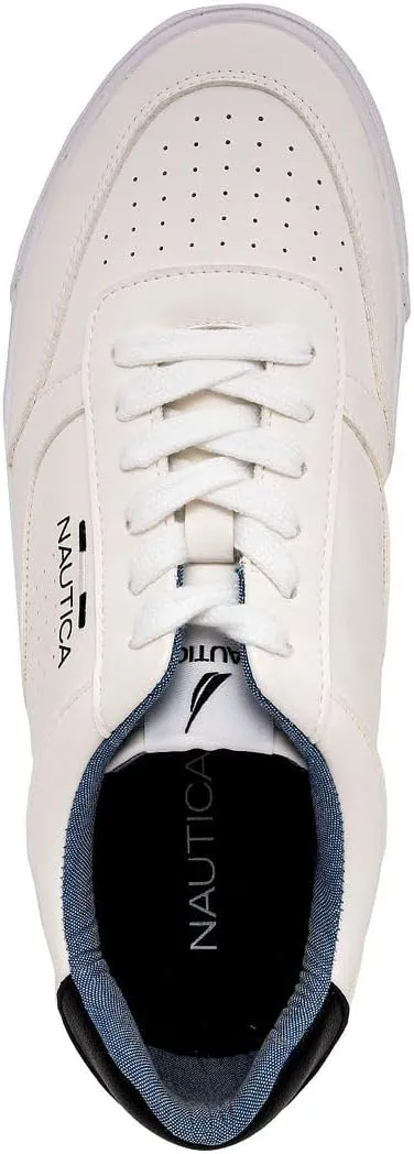 Nautica Men's Casual Shoe, Classic Lace-Up Low Top Loafer, Fashion Sneaker - in Medium & Wide Width Sizes