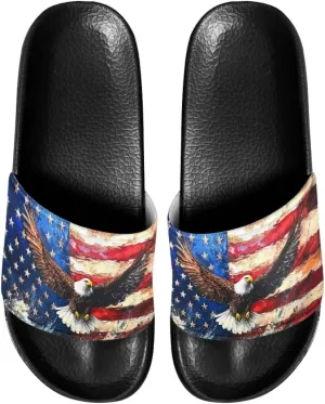 Open Toe Slippers for Women Rubber Slides Womens Sandal Slippers