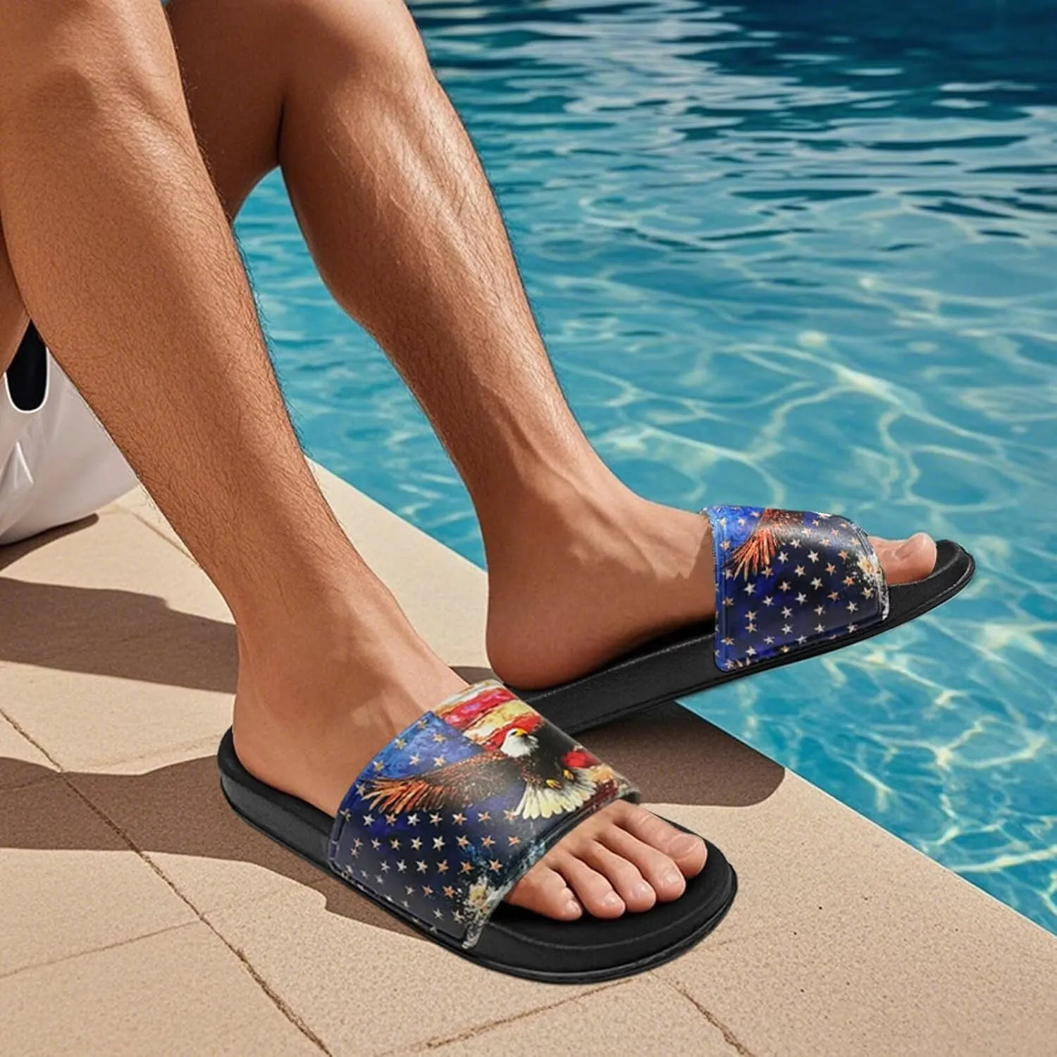 Open Toe Slippers for Women Rubber Slides Womens Sandal Slippers