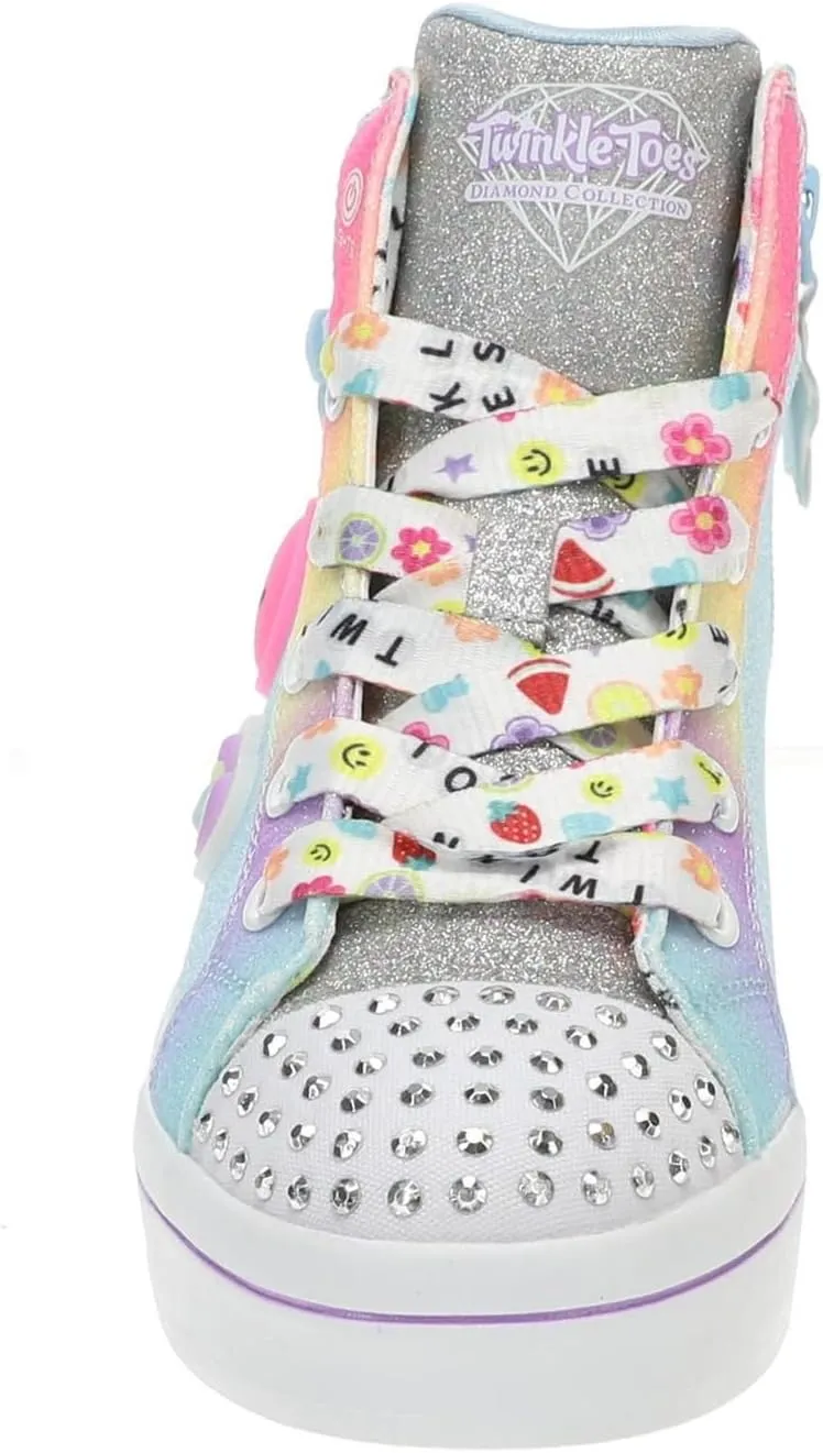 Skechers Girl's TWI-Lites 2.0-Bit of Happiness 314383l (Little Kid) Sneaker
