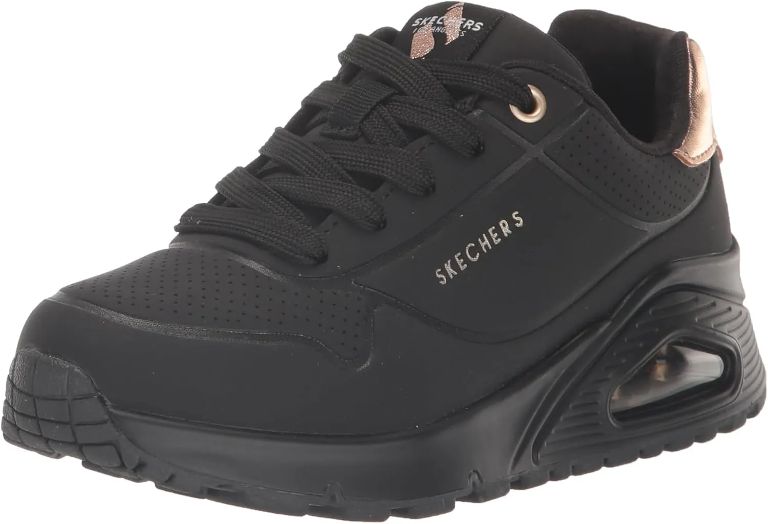 Skechers Unisex-Child Uno Gen1-Shimmer Away Sneaker