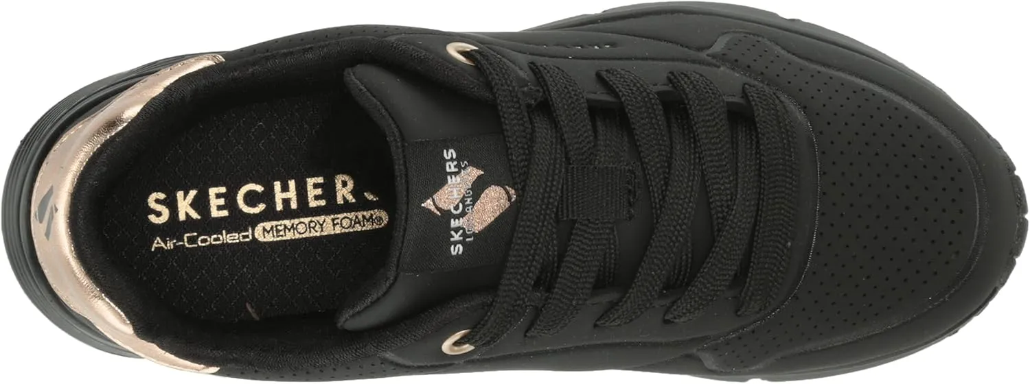 Skechers Unisex-Child Uno Gen1-Shimmer Away Sneaker