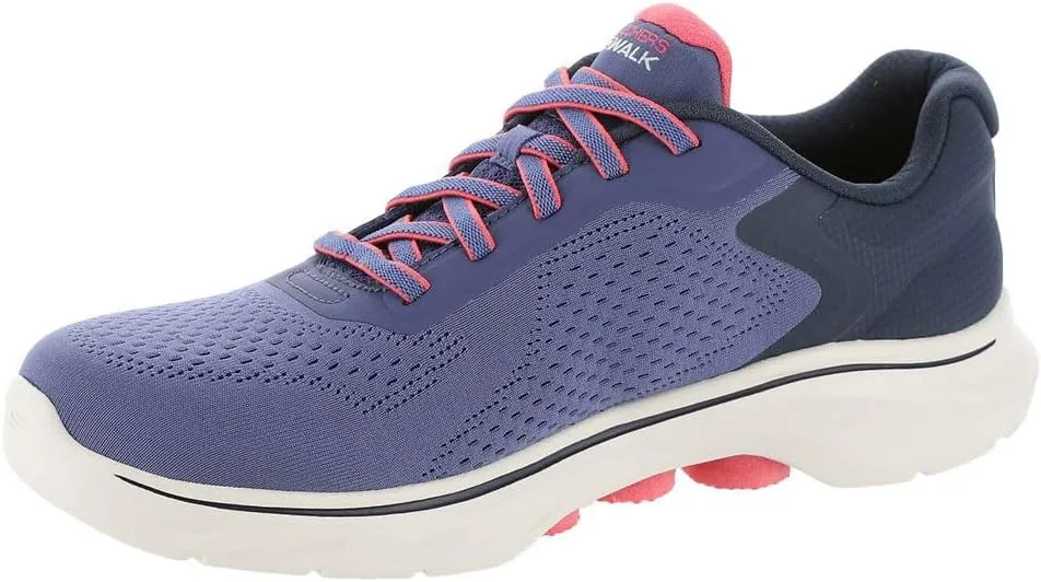 Skechers Women's Go Walk 7 - Cosmic Waves Athletic Walking Sneaker