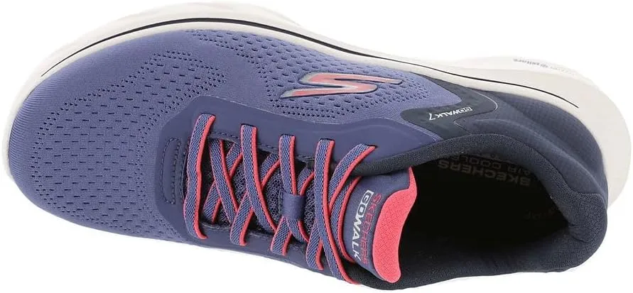 Skechers Women's Go Walk 7 - Cosmic Waves Athletic Walking Sneaker
