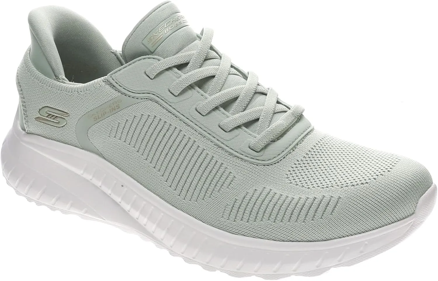 Skechers Women's Hands Free Slip-ins Bobs Squad Chaos-Current Muse Sneaker