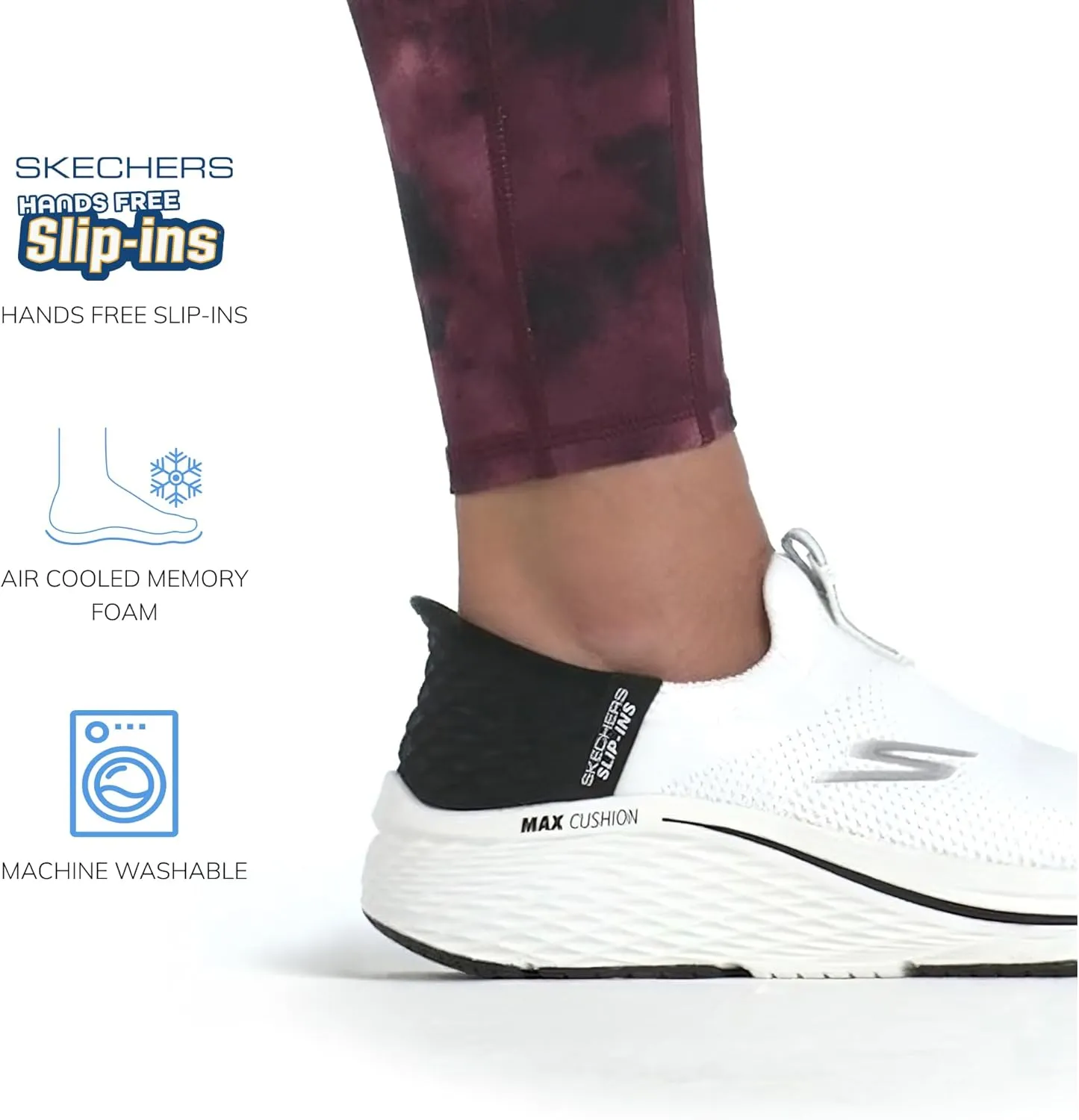 Skechers Women's Max Cushioning Elite 2.0 Eternal Hands Free Slip-ins Sneaker