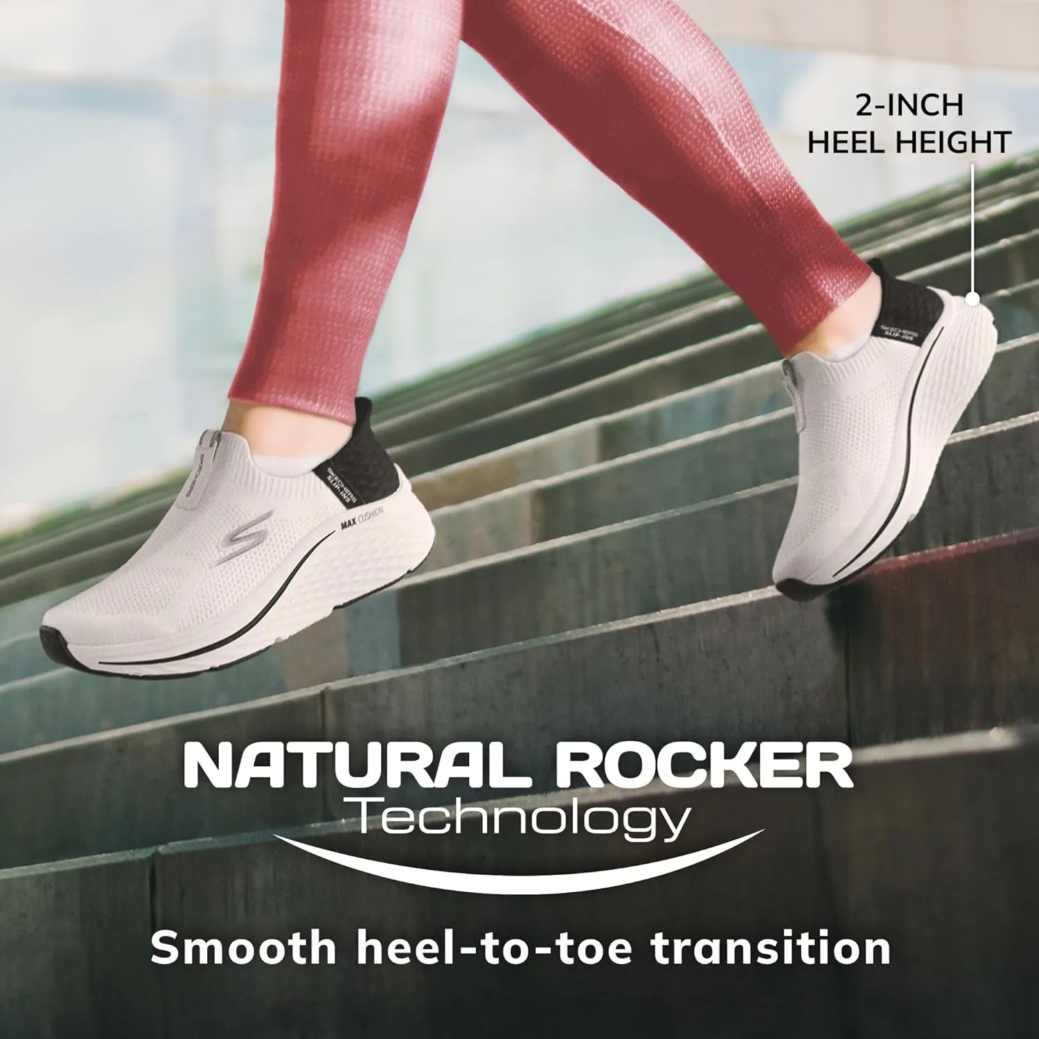 Skechers Women's Max Cushioning Elite 2.0 Eternal Hands Free Slip-ins Sneaker