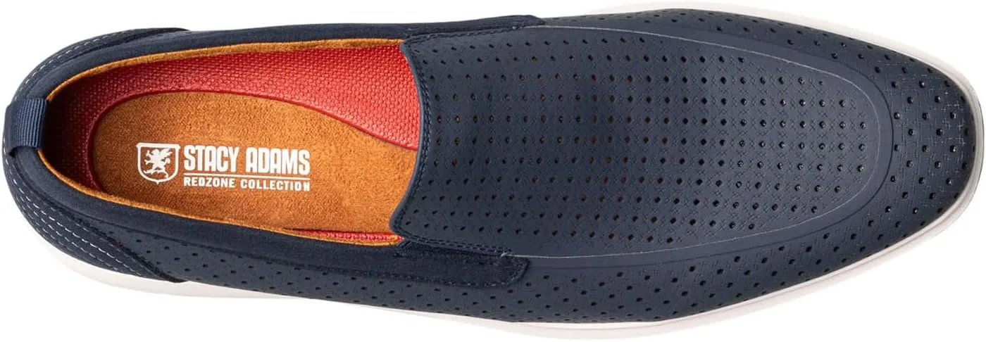 STACY ADAMS Men's Remy Perfed Slip on Sneaker