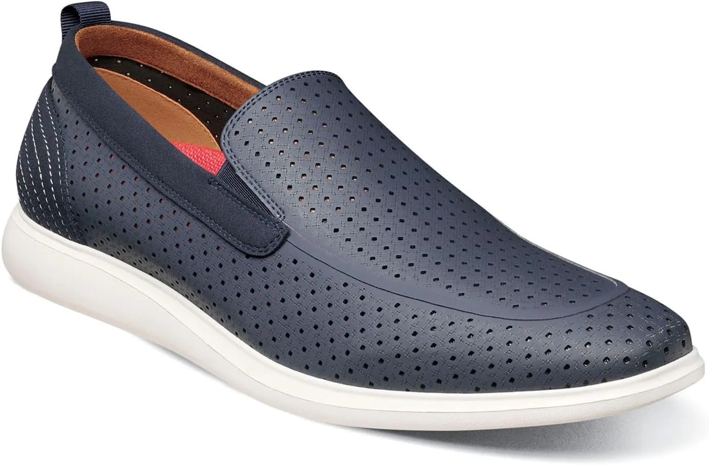 STACY ADAMS Men's Remy Perfed Slip on Sneaker