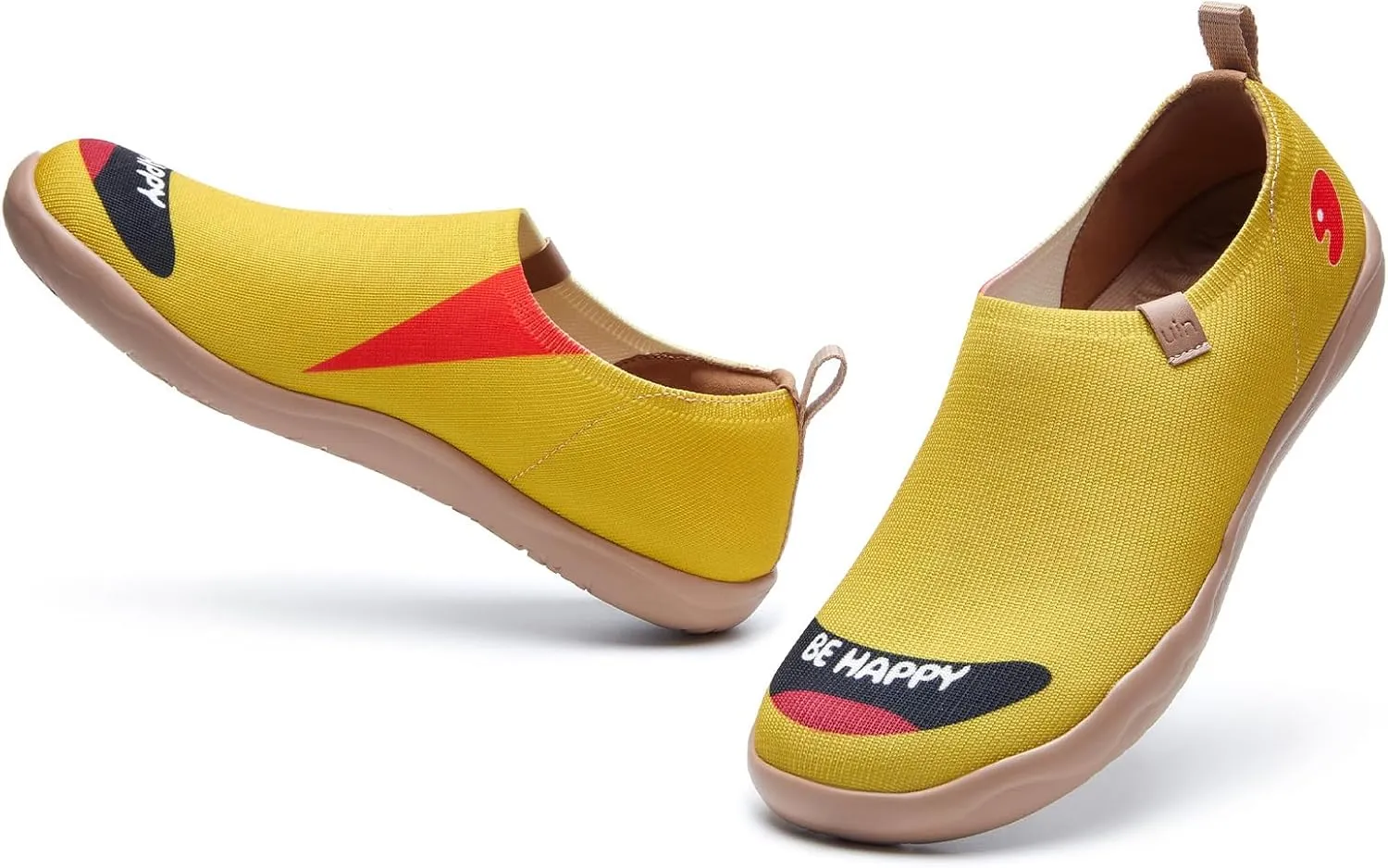 UIN Women's Art Travel Shoes Toledo Ⅰ Knit Slip On Comfort Sneaker Art Series