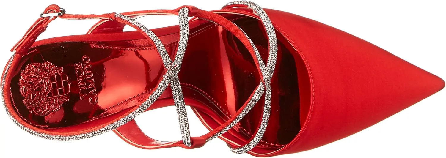 Vince Camuto Women's Kadrya Crystal Strap Dress Pump