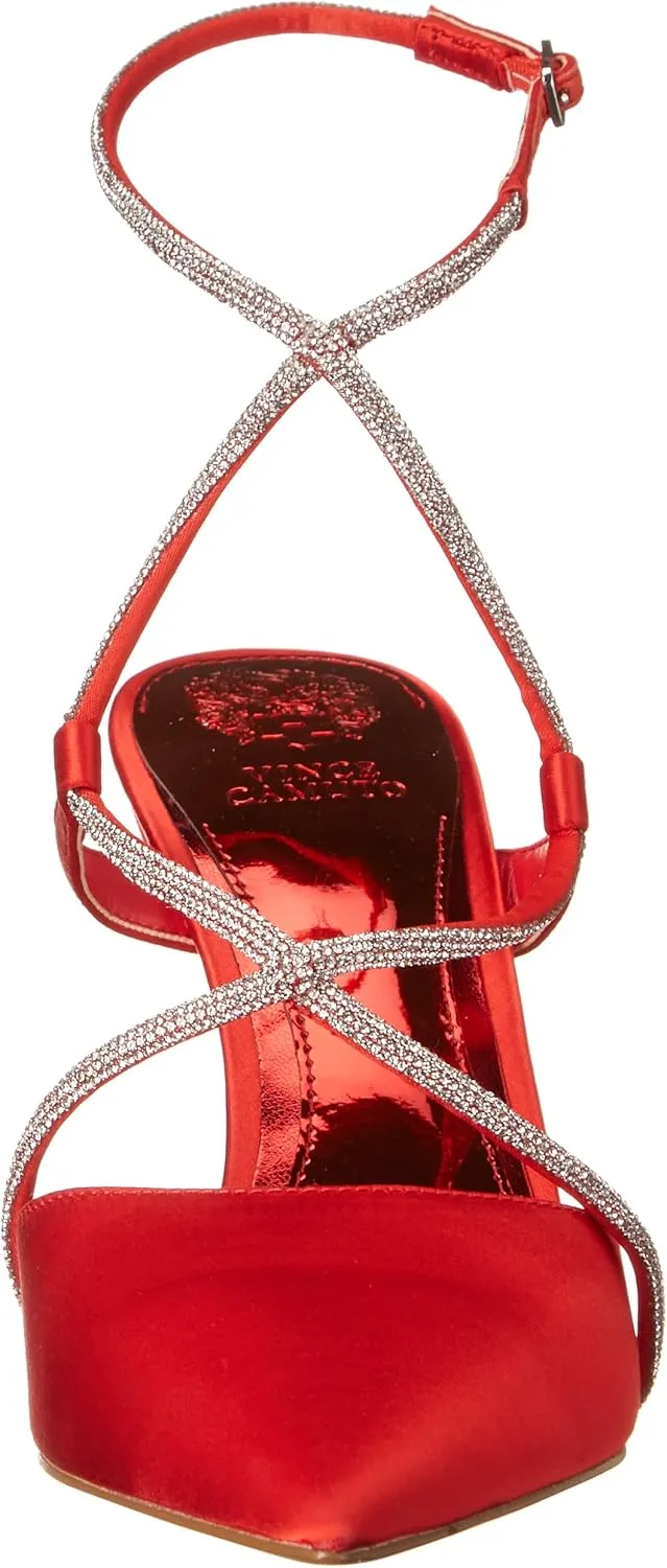 Vince Camuto Women's Kadrya Crystal Strap Dress Pump