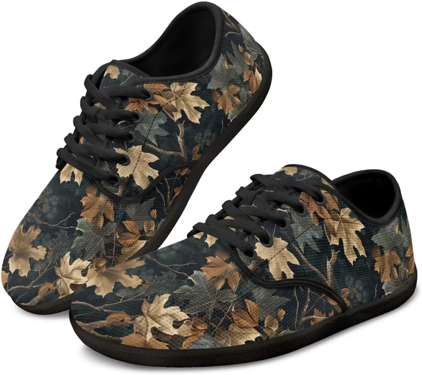 Wide Toe Box Shoes for Men Minimalist Barefoot Shoes with Zero Drop Sole Comfortable Slip on Walking Sneakers